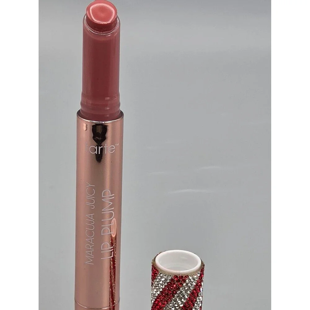 Tarte Maracuja Juicy Lip Plump Gloss Crystal Red Bling Cap